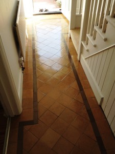 Victorian Hallway Hampton Court After Sealing